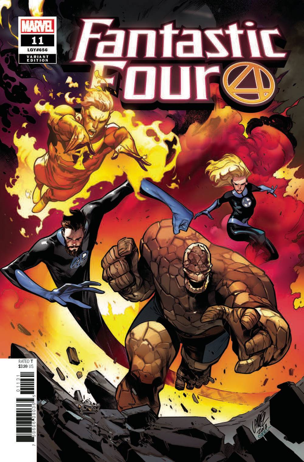 Fantastic Four #11 Larraz Variant (2018)