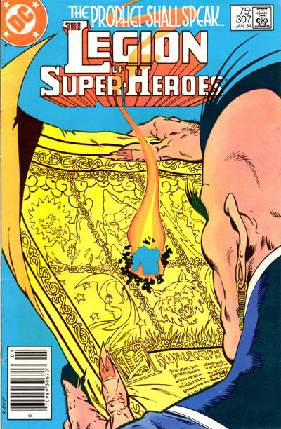 The Legion of Super-Heroes #307 [Newsstand]