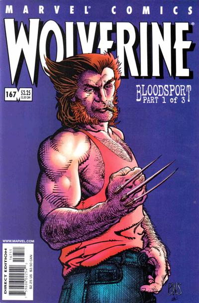 Wolverine #167 [Direct Edition] - Vf+ 8.5