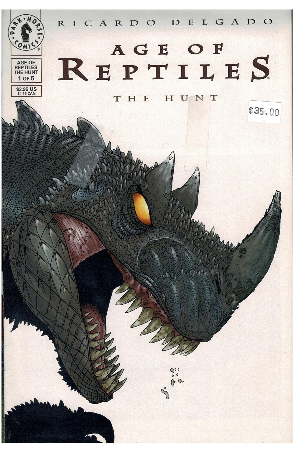 Age of Reptiles: The Hunt #1-5  Comic Pack