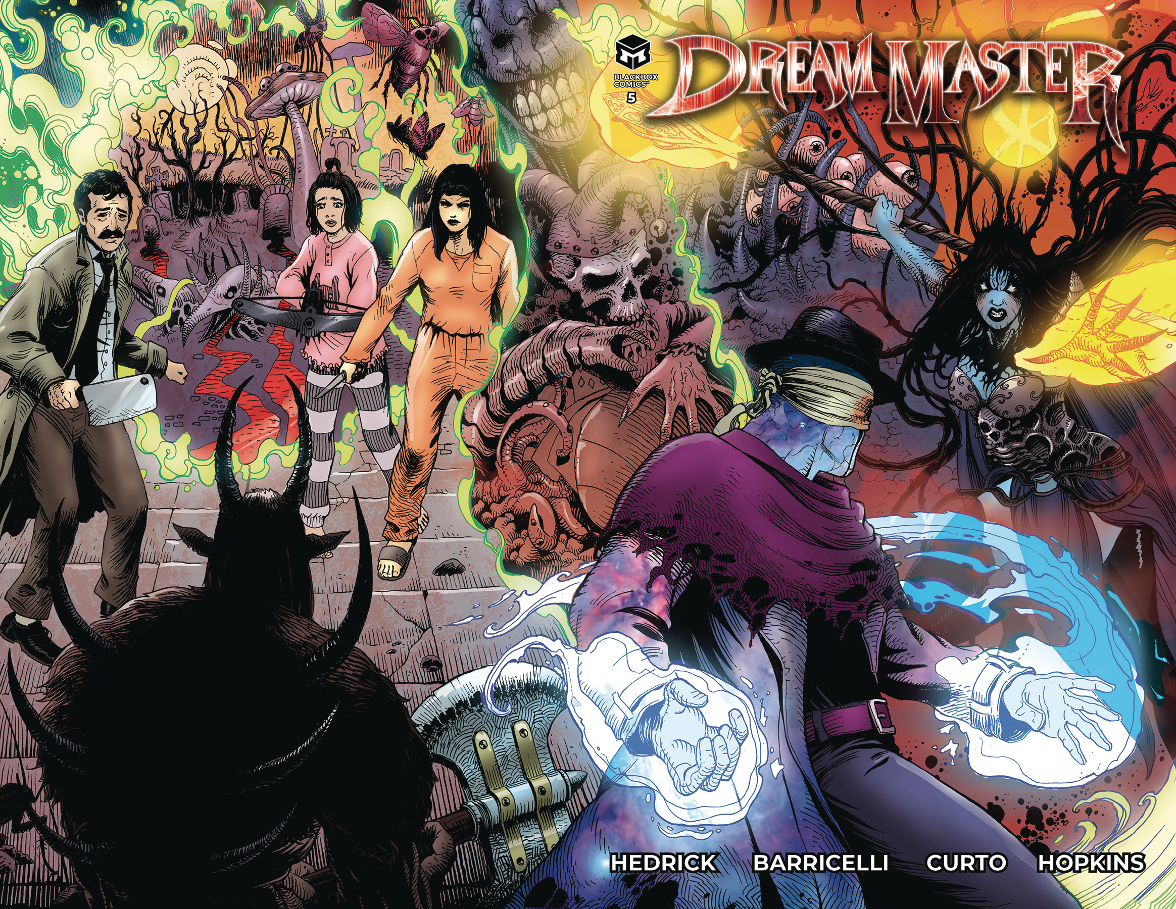 Dream Master #5 Cover A Barricelli & Curto (Of 5)