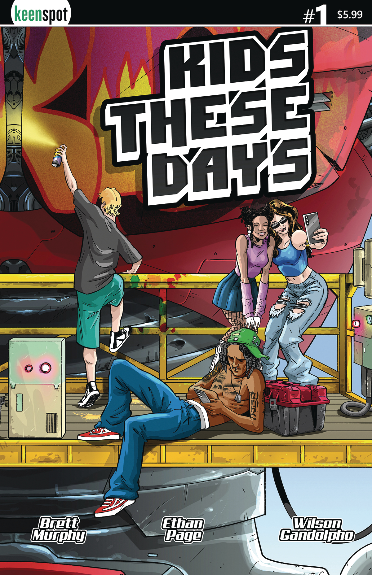 Kids These Days #1 Cover A Wilson Gandolpho