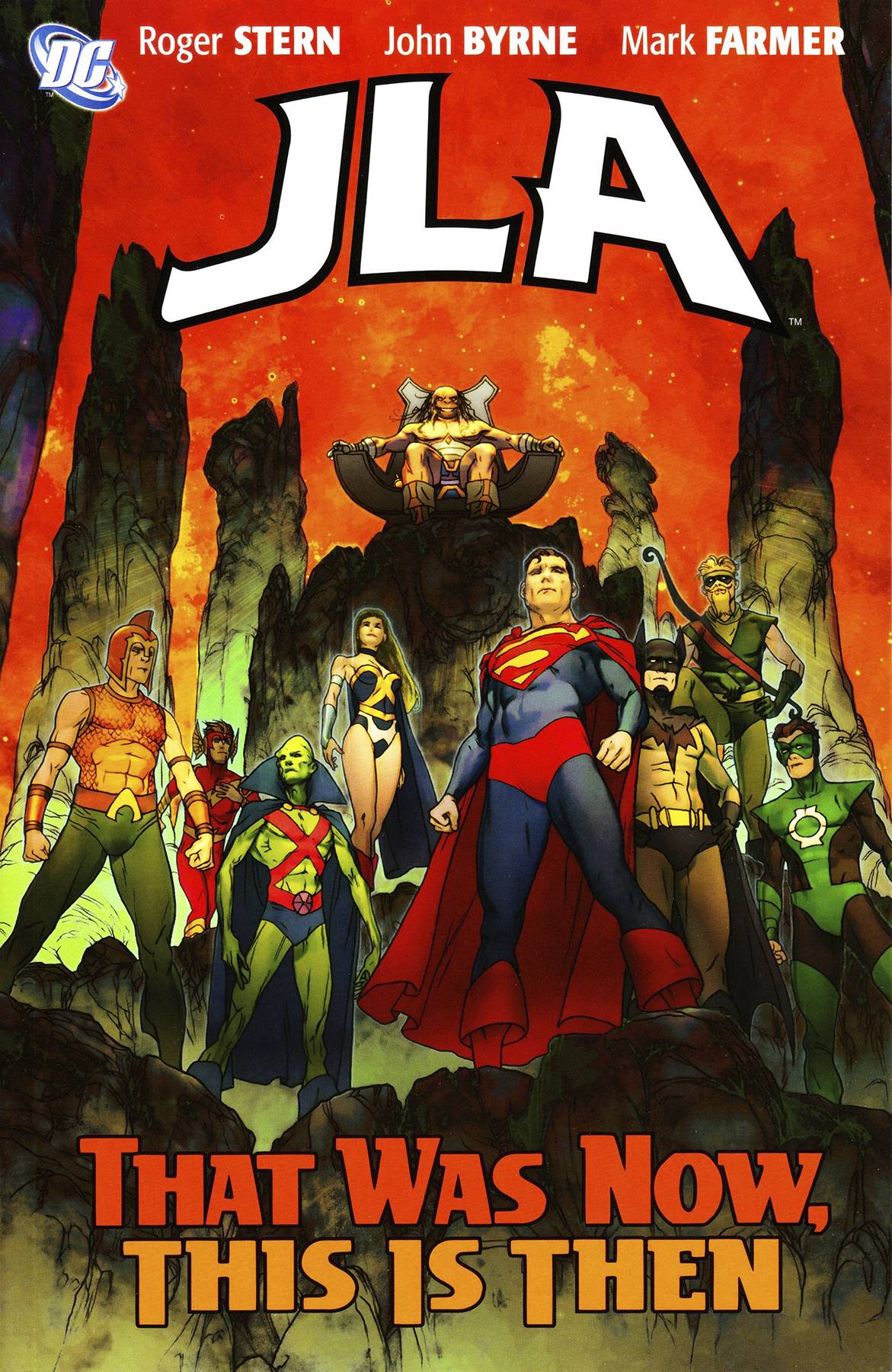 JLA That Was Then This Is Now Graphic Novel