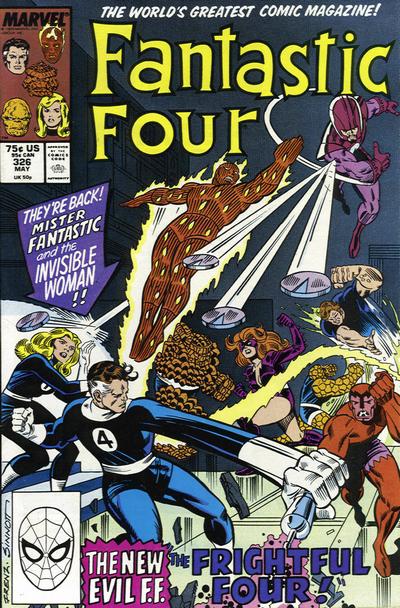 Fantastic Four #326 [Direct] - Fn+