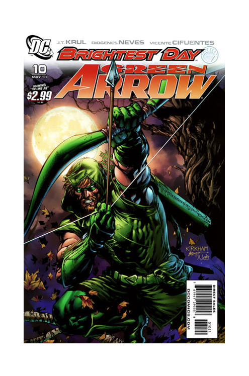 Green Arrow #10 Variant Edition (Brightest Day)