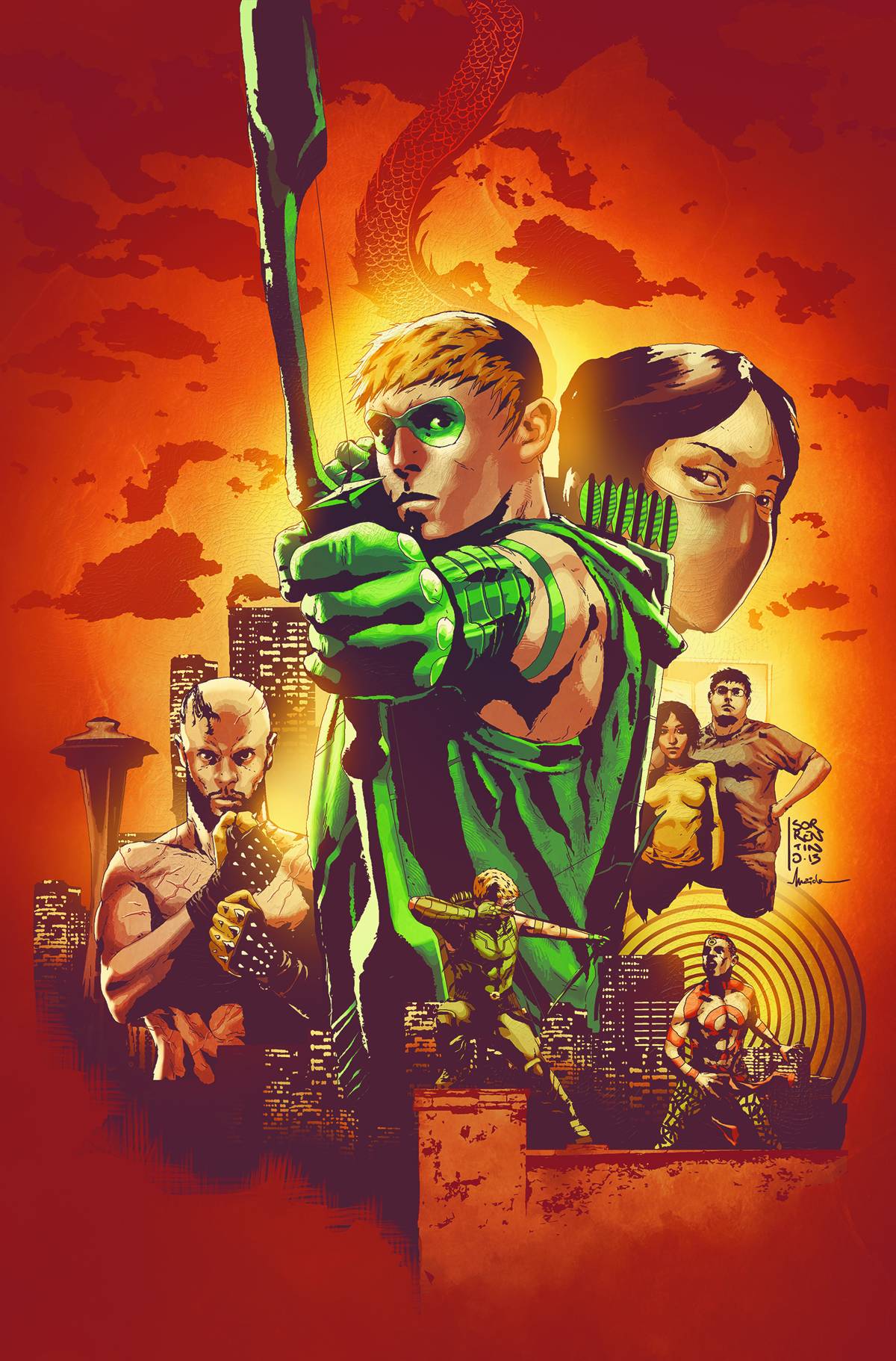 Green Arrow #24 Variant Edition (2011)