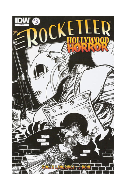 Rocketeer Hollywood Horror #3 1 For 10 Incentive