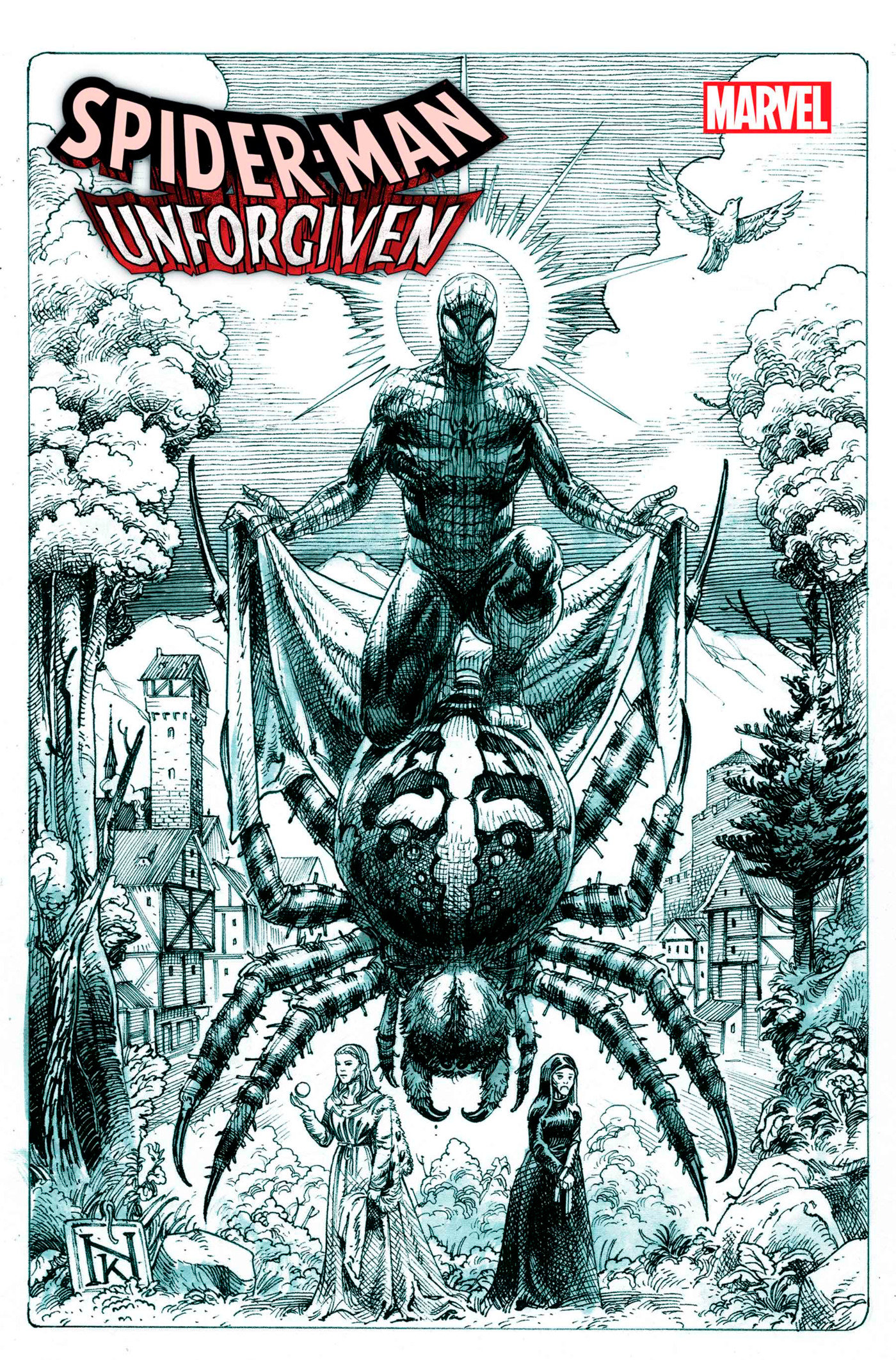 Spider-Man Unforgiven #1 Klein Stormbreaker Variant