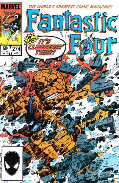 Fantastic Four #274 [Direct]-Very Fine (7.5 – 9)