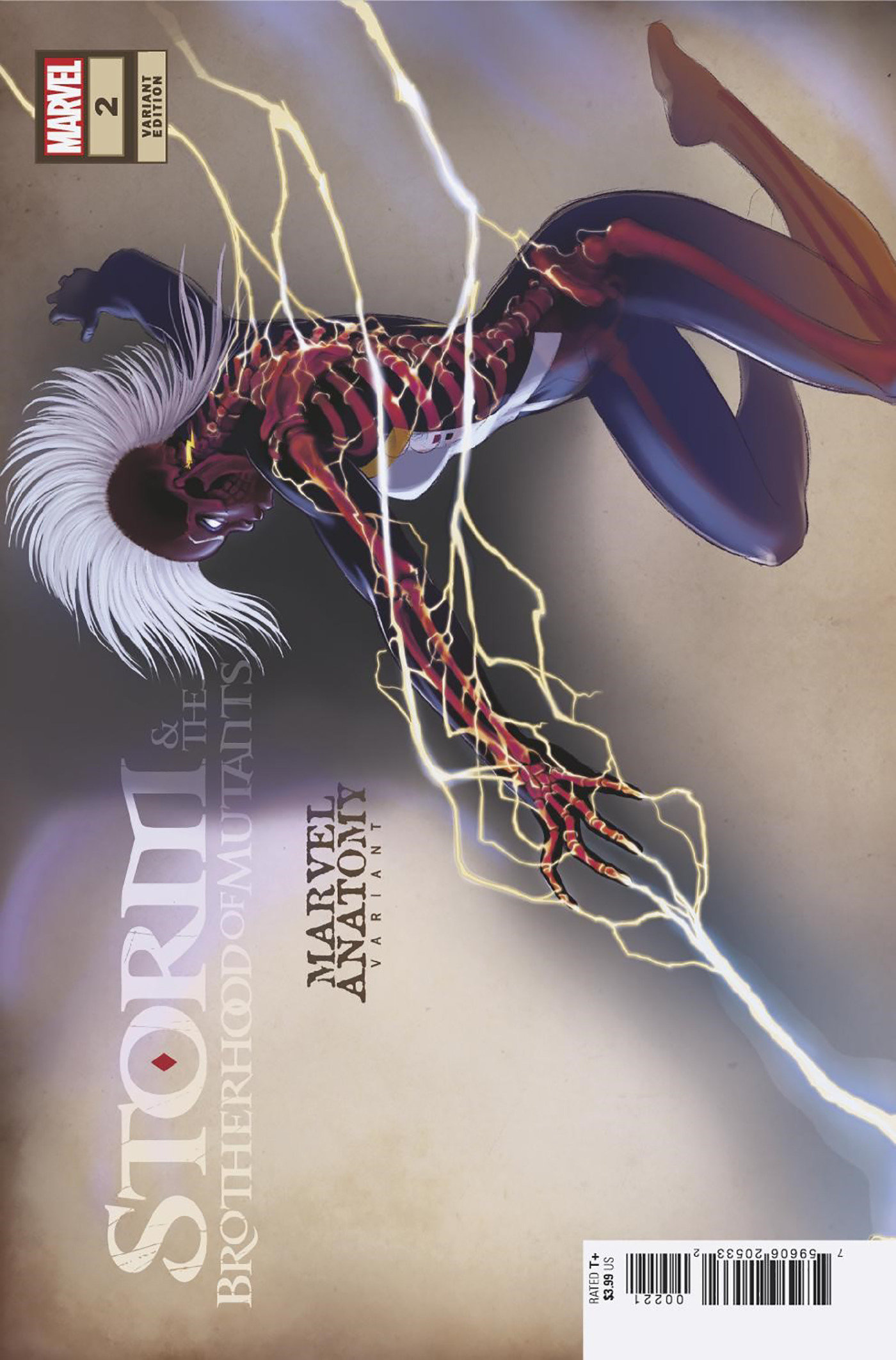 Storm & the Brotherhood of Mutants #2 Lobe Marvel Anatomy Variant 