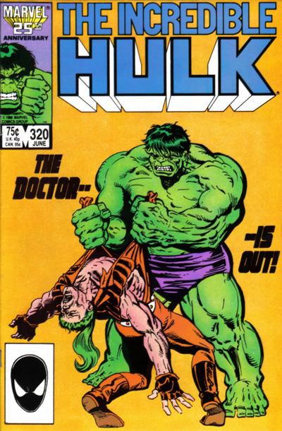 The Incredible Hulk #320 [Direct]-Fine (5.5 – 7)