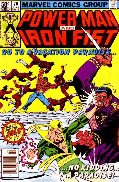 Power Man And Iron Fist #70 [Newsstand]-Fine 