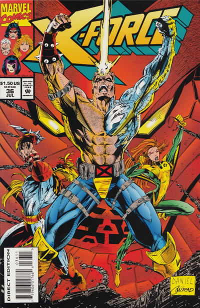 X-Force #36 [Direct Edition]-Very Fine (7.5 – 9)