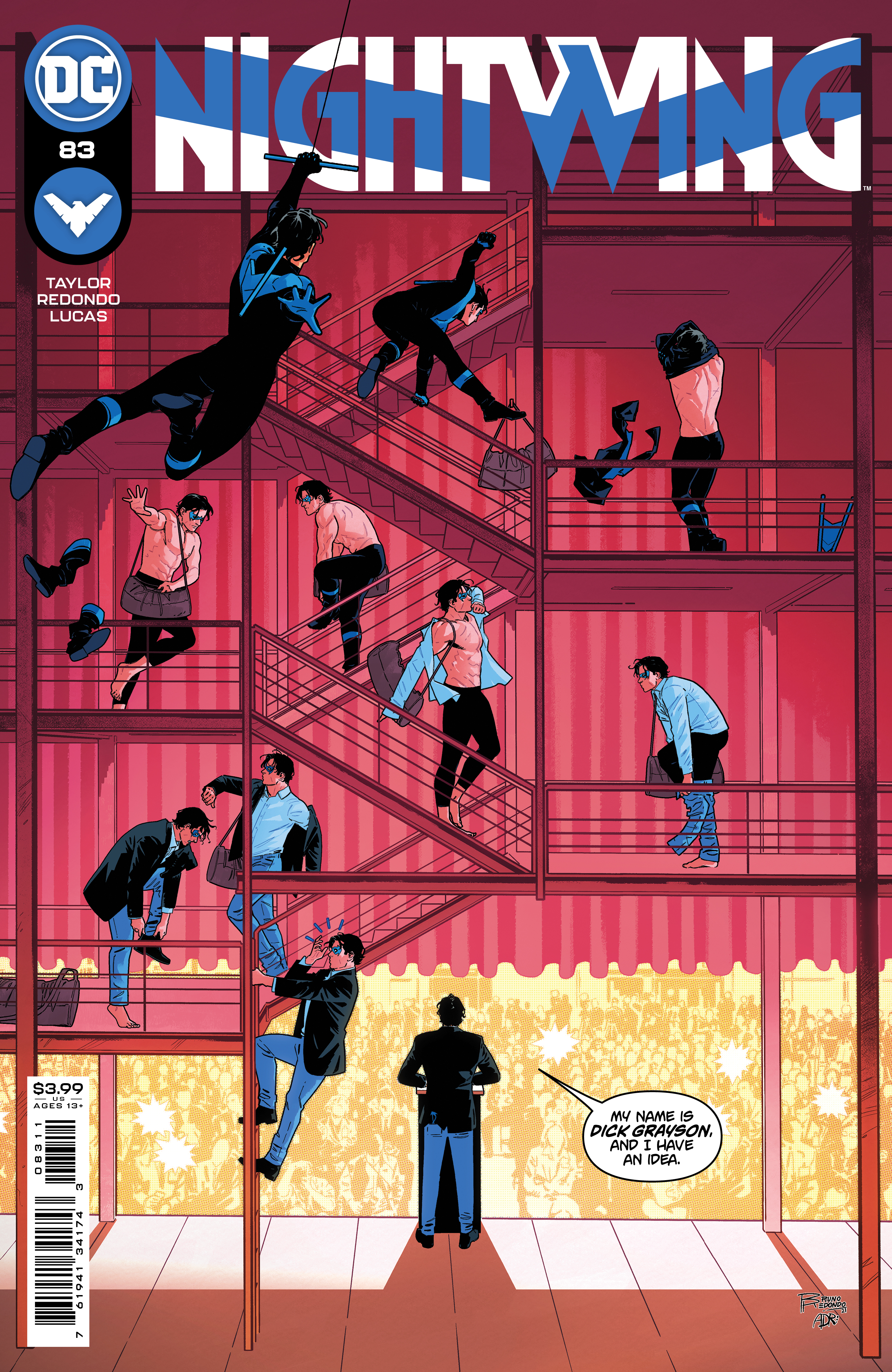 Nightwing #83 Cover A Bruno Redondo (2016)