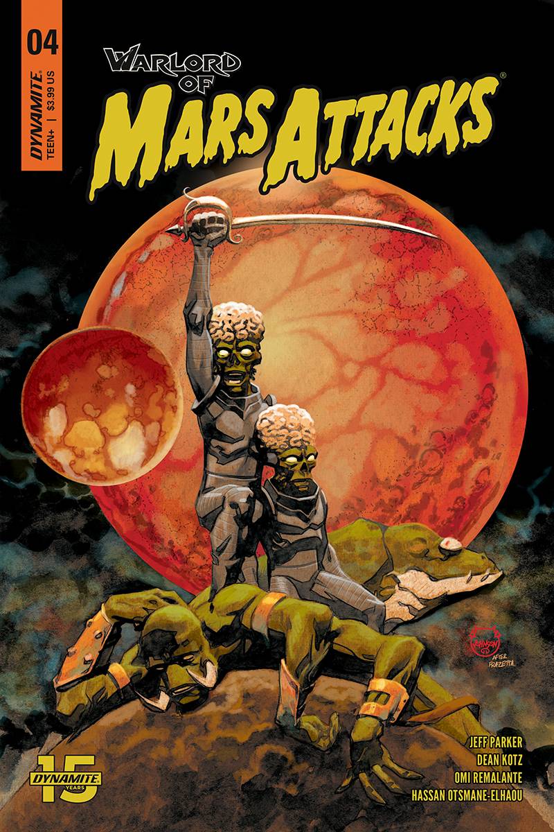 Warlord of Mars Attacks #4 Cover A Johnson