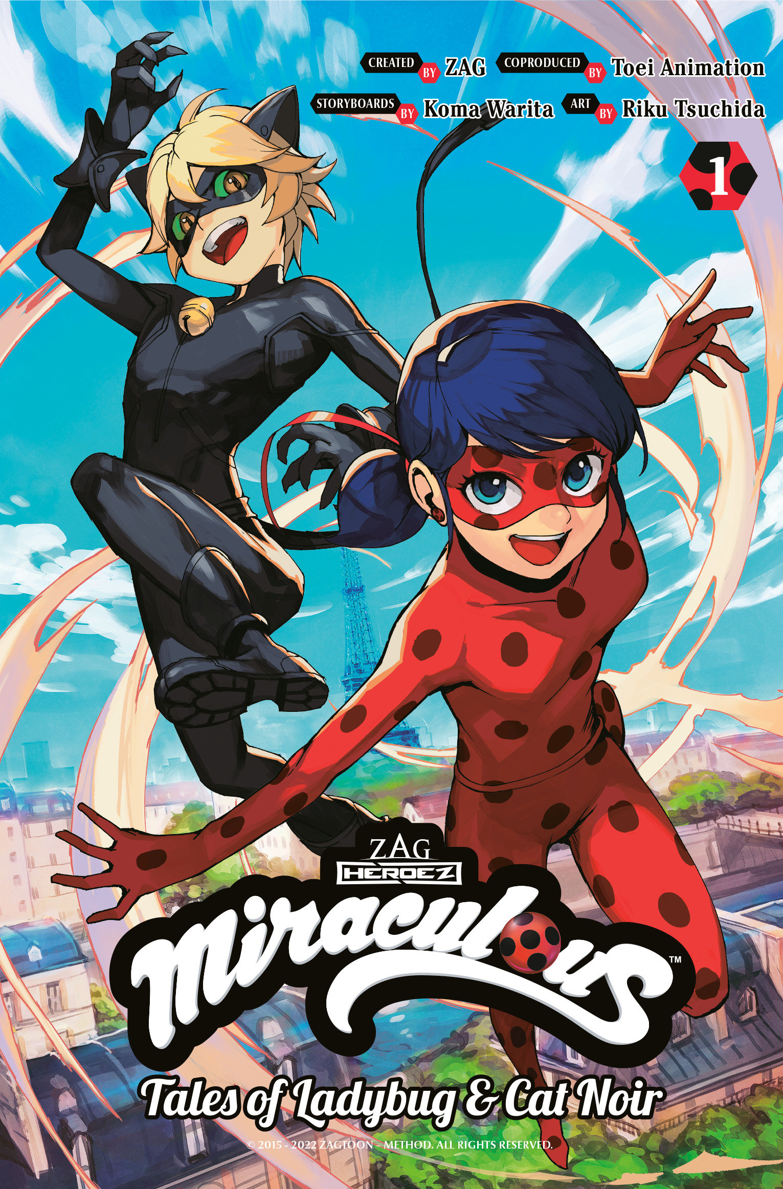 Miraculous Tales of Ladybug & Cat Noir Manga Volume 1