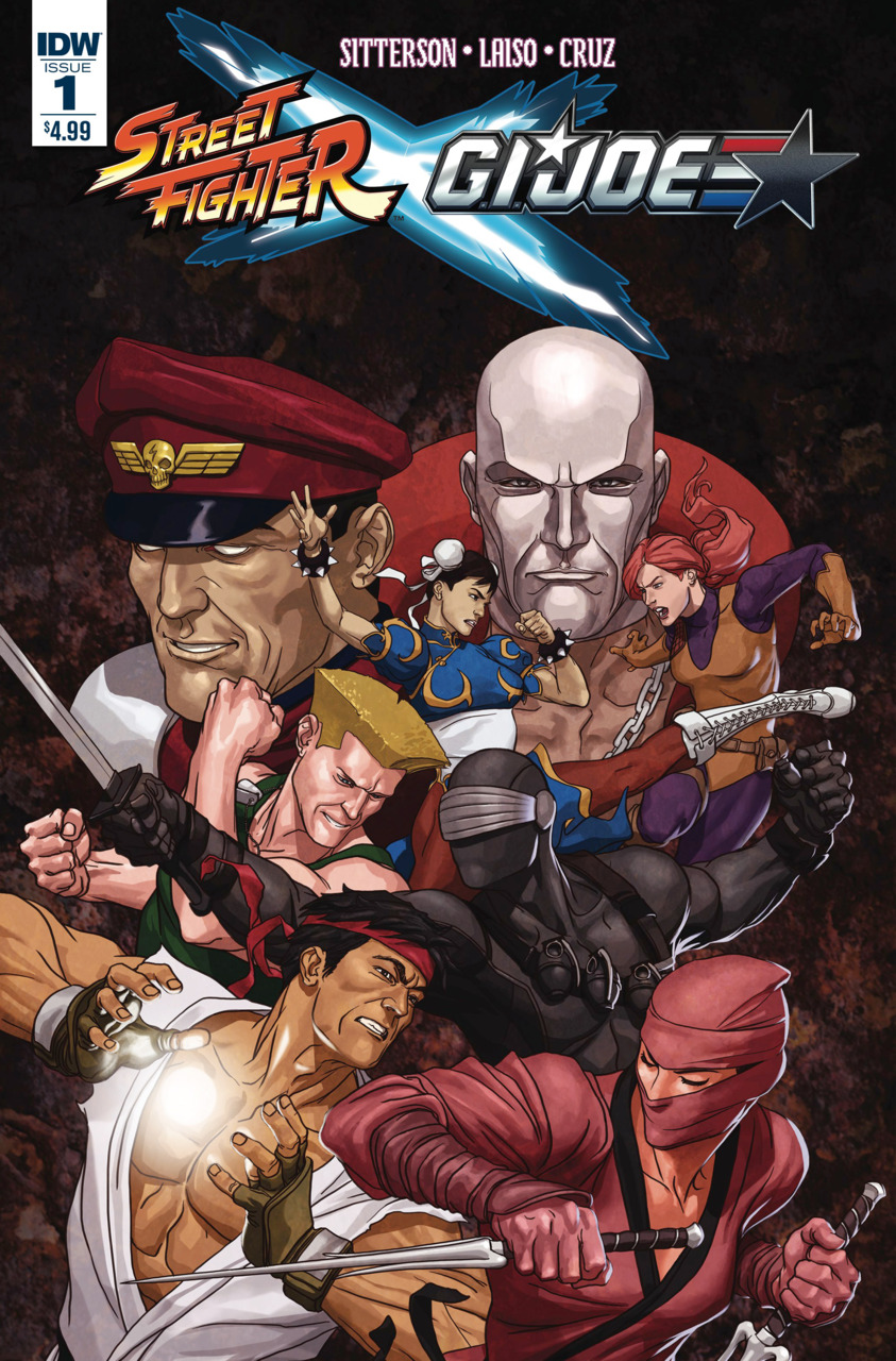 Street Fighter X G.I. Joe #1 [Regular Cover] - Fn/Vf