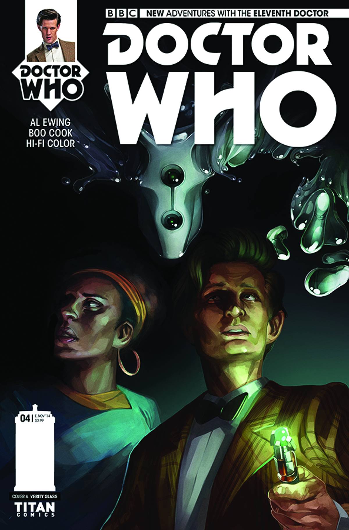 Doctor Who 11th #4 Regular Glass