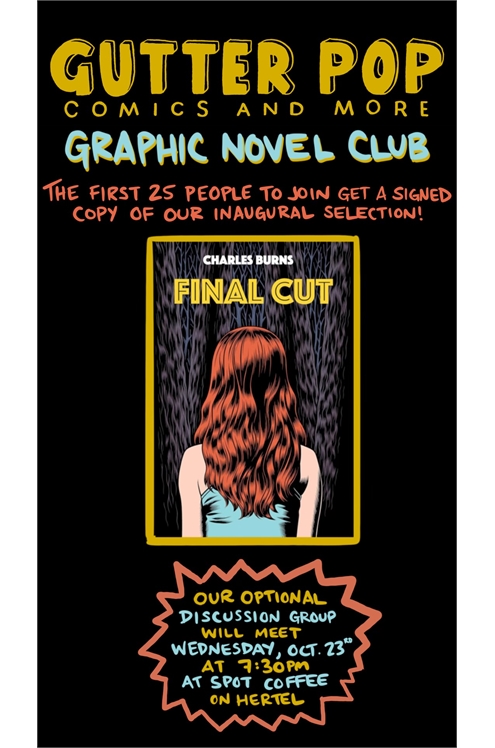 Gutter Pop Comics Book Club!