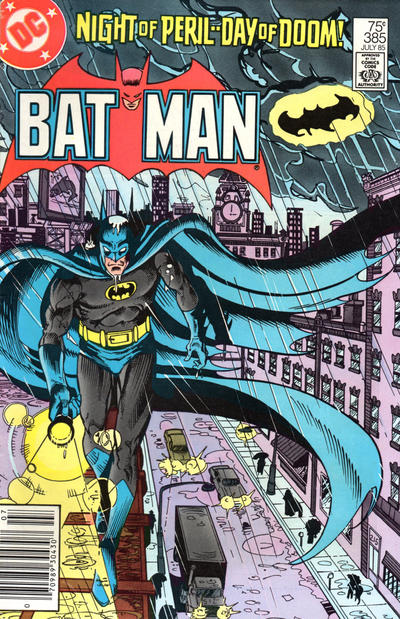 Batman #385 [Newsstand]-Very Good (3.5 – 5)