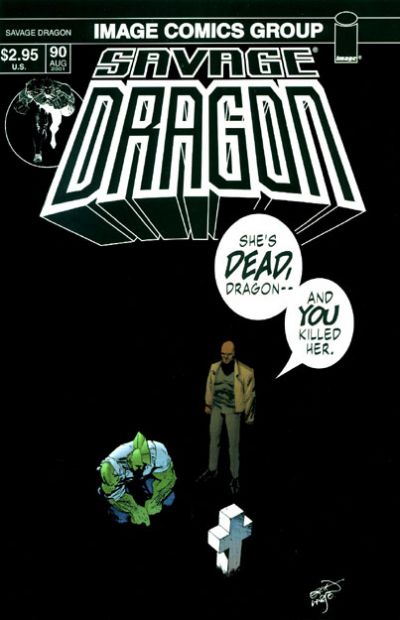 Savage Dragon #90-Very Fine (7.5 – 9) 