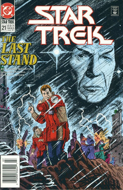Star Trek #21 [Newsstand](1989)-Very Fine (7.5 – 9)