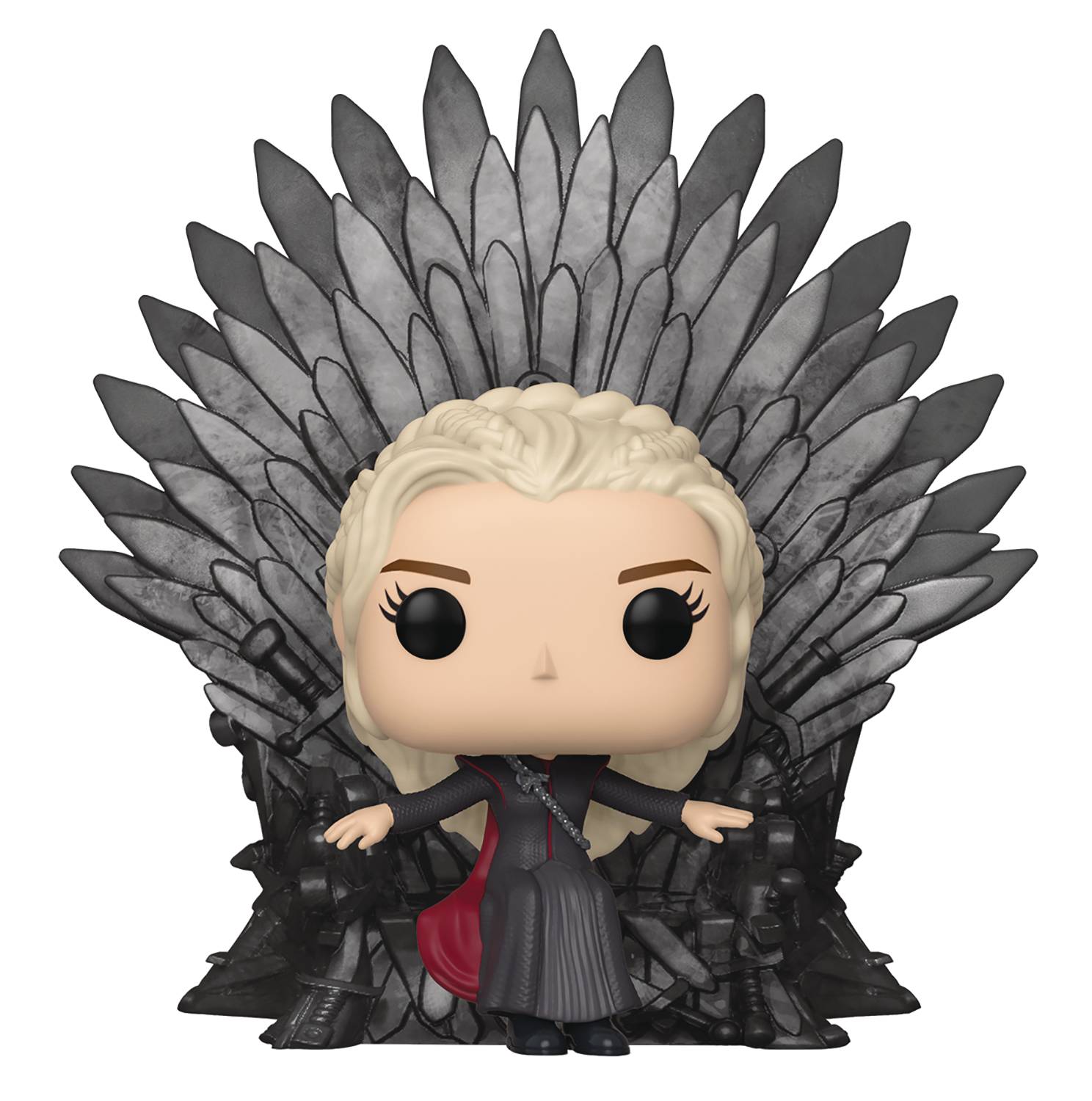 Pop Deluxe Game of Thrones Daenerys On Iron Throne Vinyl Figure