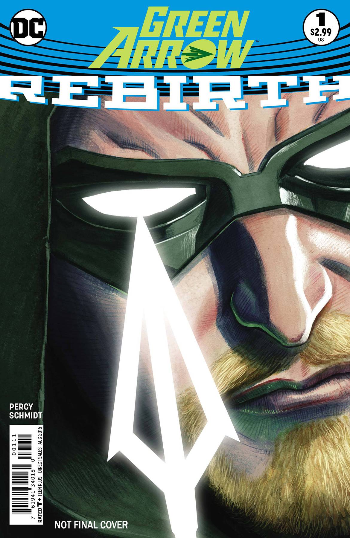 Green Arrow Rebirth #1 2nd Printing