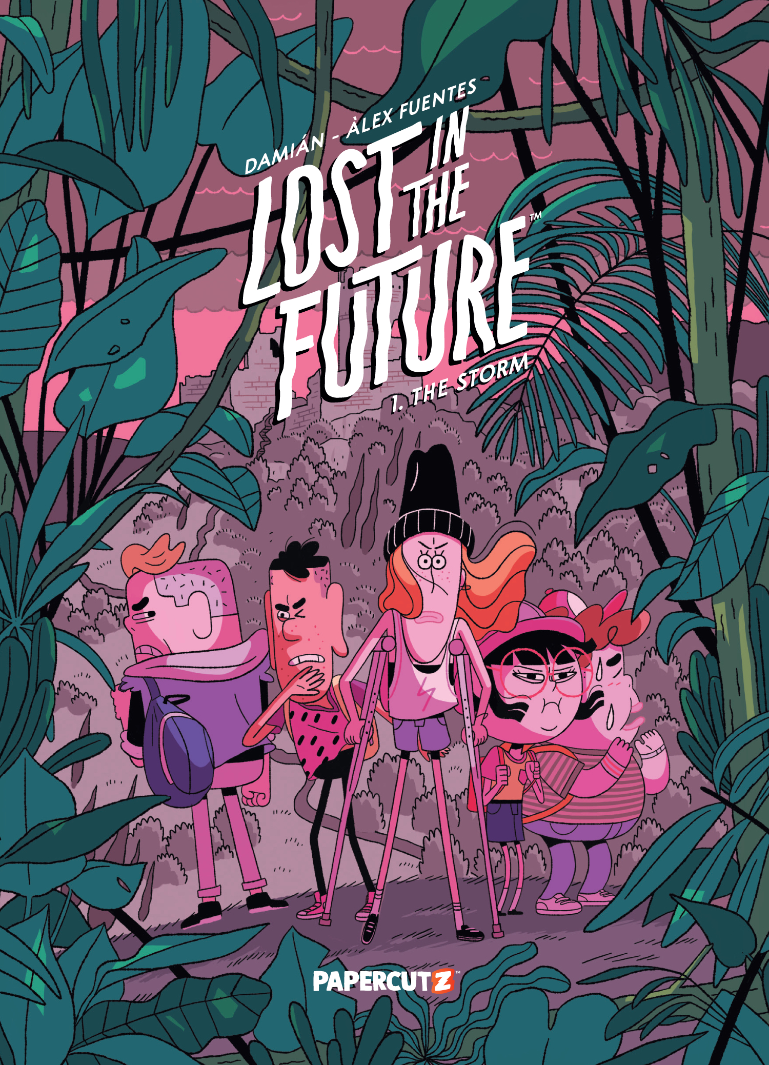 Lost in the Future Graphic Novel Volume 1 The Storm