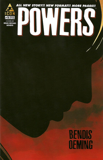 Powers #25 [Brian Michael Bendis Cover]-Near Mint (9.2 - 9.8)