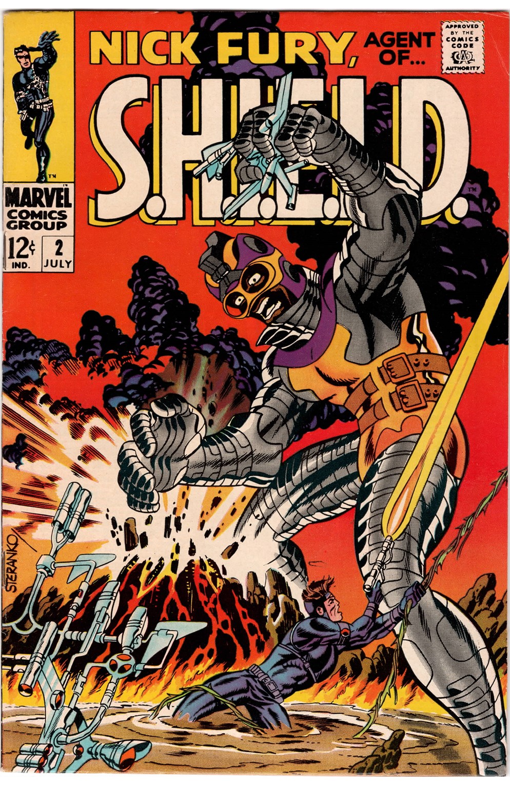 Nick Fury Agent of Shield #02