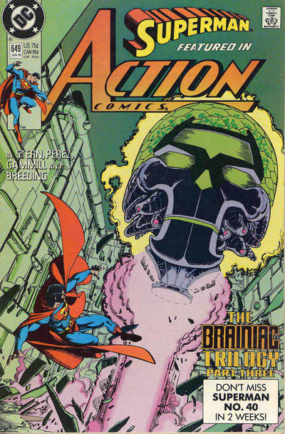 Action Comics #649 [Direct]-Good (1.8 – 3)