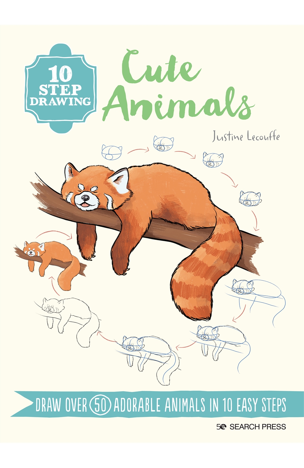 10 Step Drawing: Cute Animals
