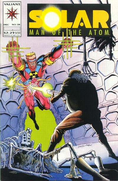 Solar, Man of The Atom #28-Fine (5.5 – 7)