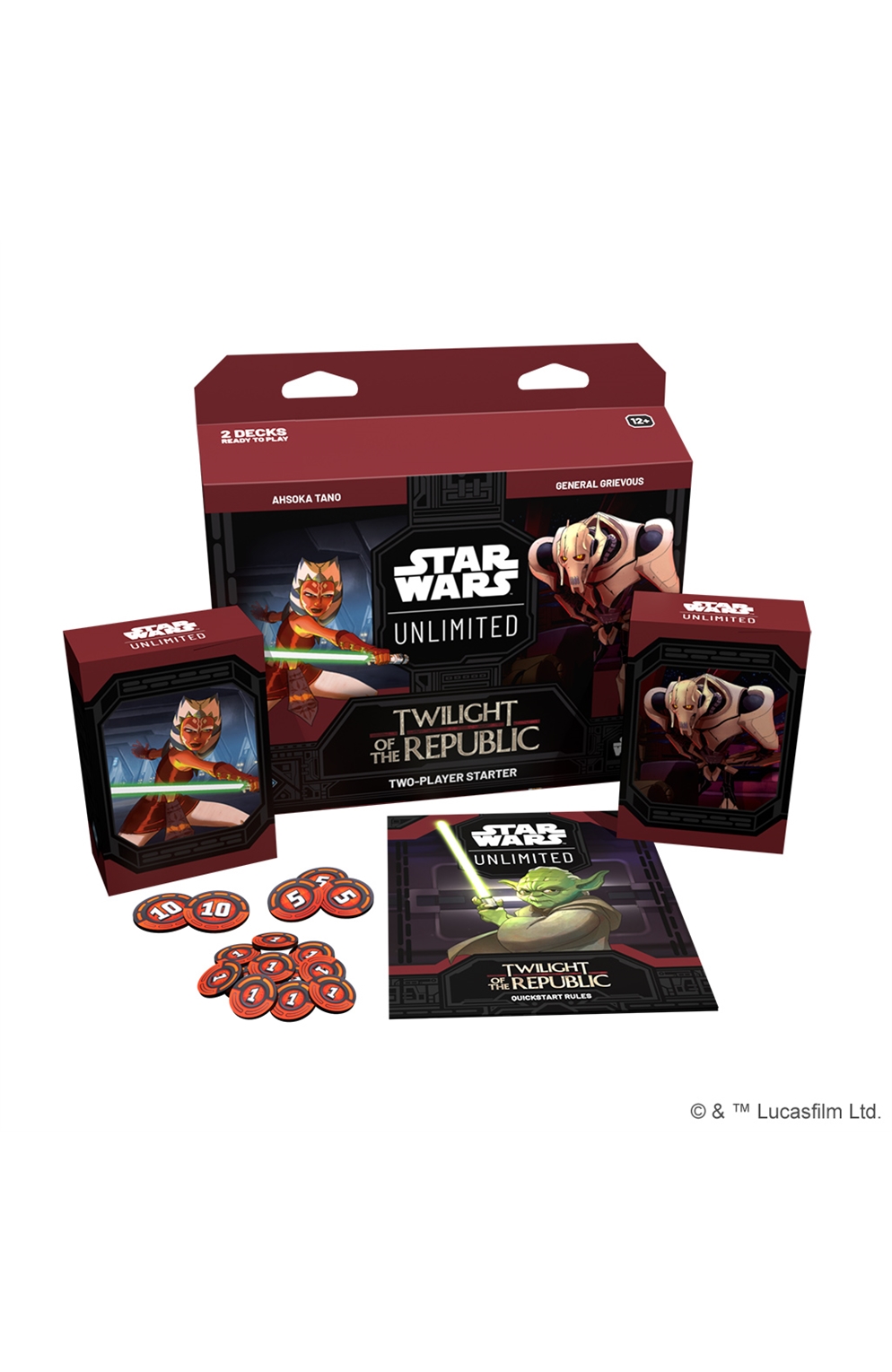 Star Wars: Unlimited Tcg: Twilight of The Republic 2 Player Starter