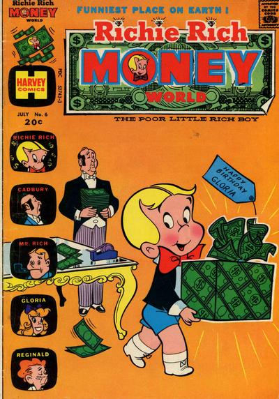 Richie Rich Money World #6-Very Fine (7.5 – 9)