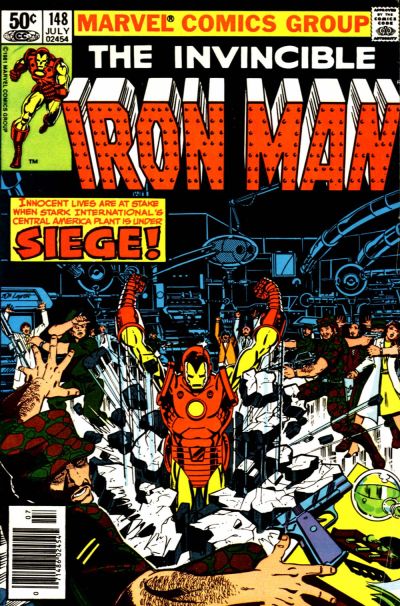 Iron Man #148 [Newsstand] - Fn-