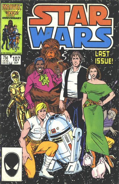 Star Wars #107 [Direct](1977)- Vf+ 8.5