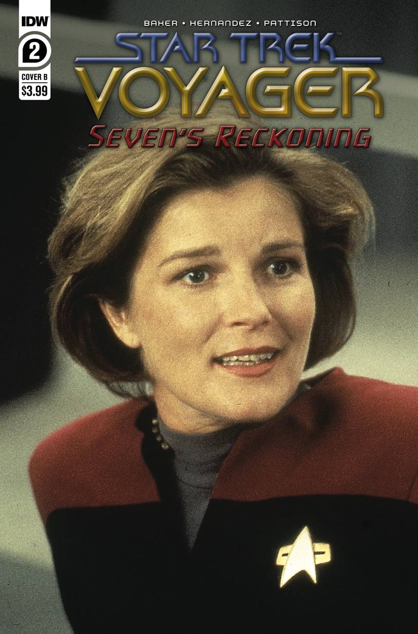 Star Trek Voyager Sevens Reckoning #2 Cover B Photo (Of 4)
