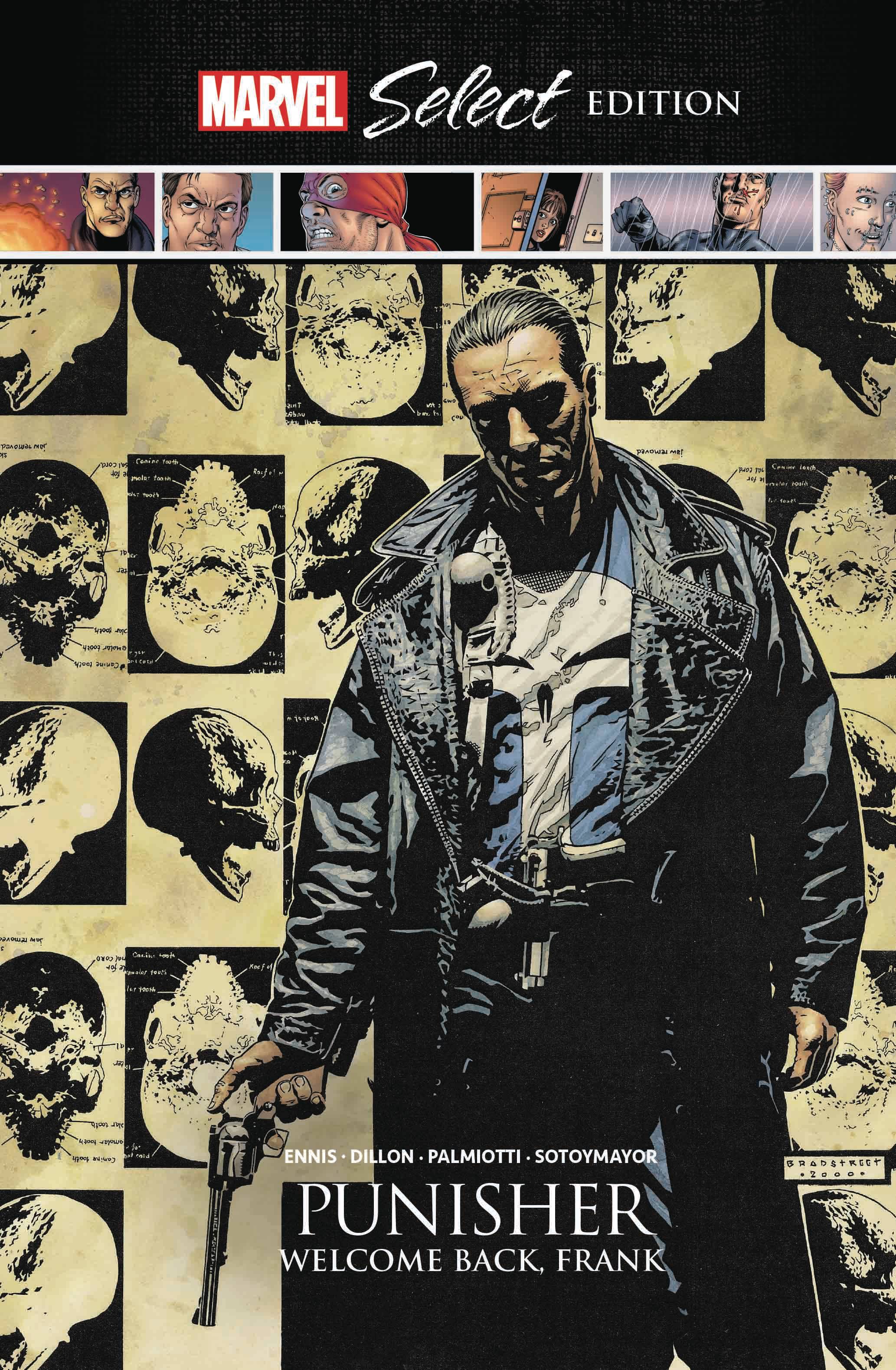 Punisher Welcome Back Frank Marvel Select Hardcover