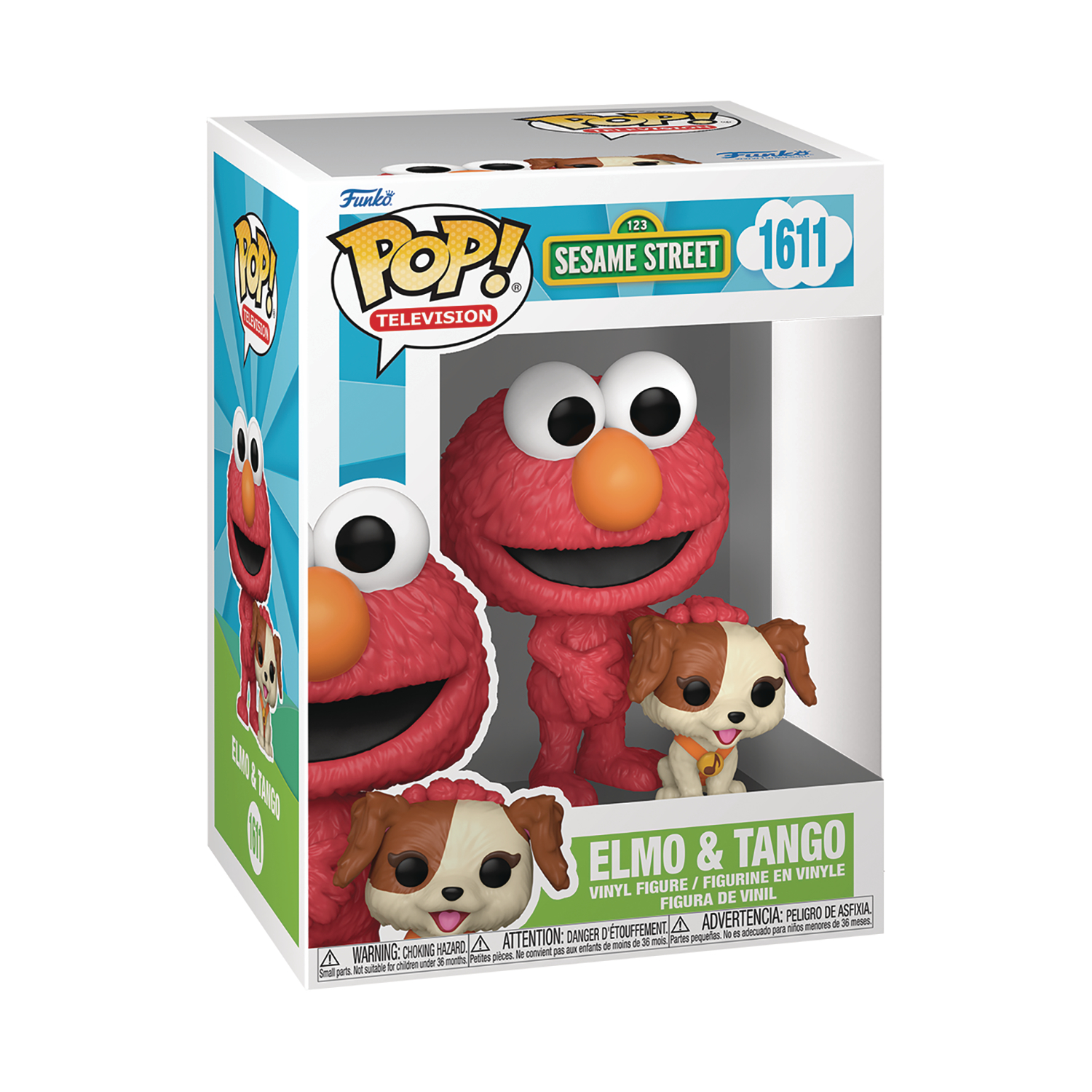 Pop TV Sesame Street S3 Elmo & Tango Vinyl Figure