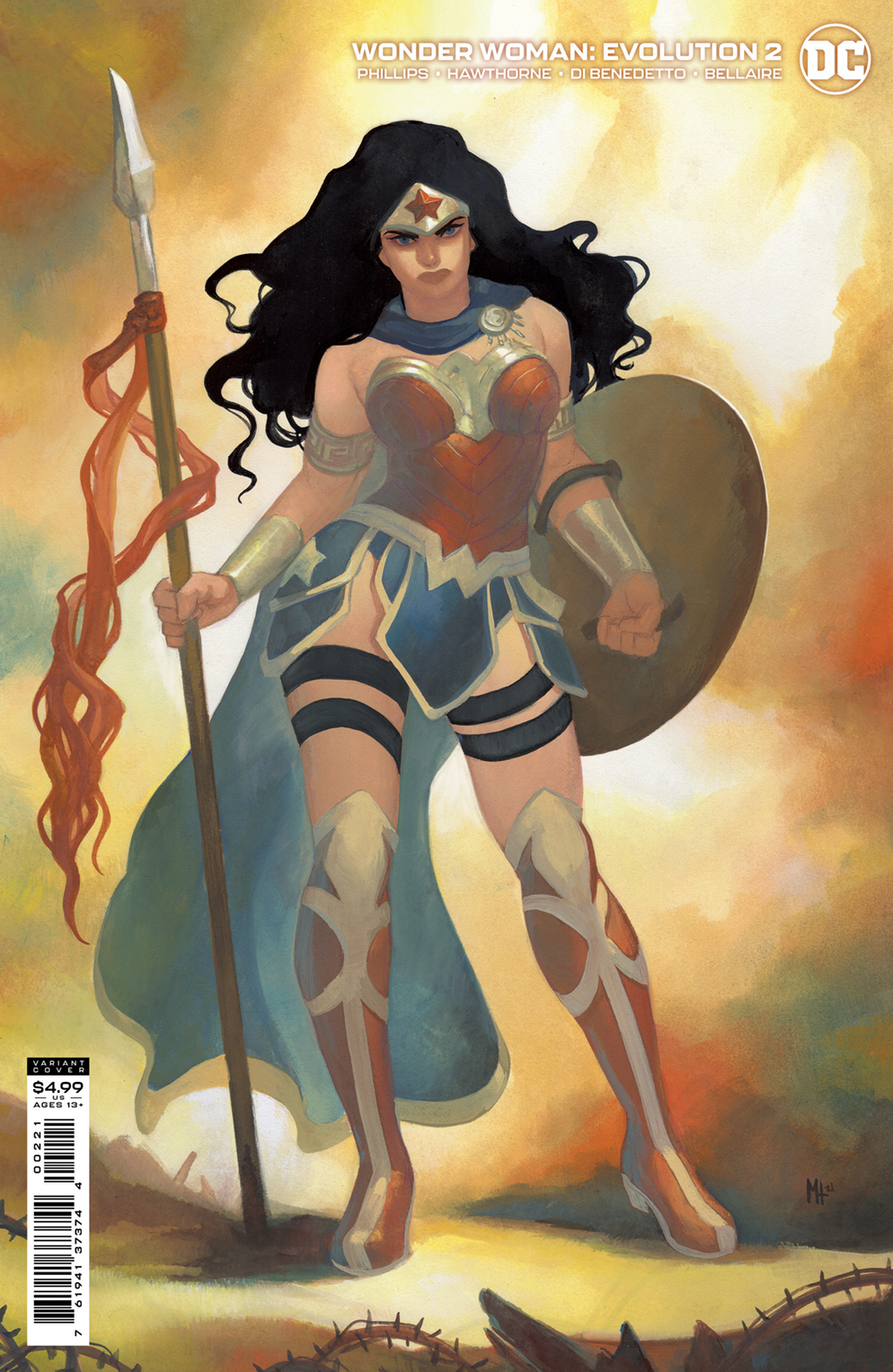 Wonder Woman Evolution #2 Cover B Meghan Hetrick Card Stock Variant (Of 6)