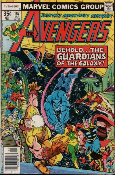 The Avengers #167 [Regular Edition] - G-, Large Stain Front Cover