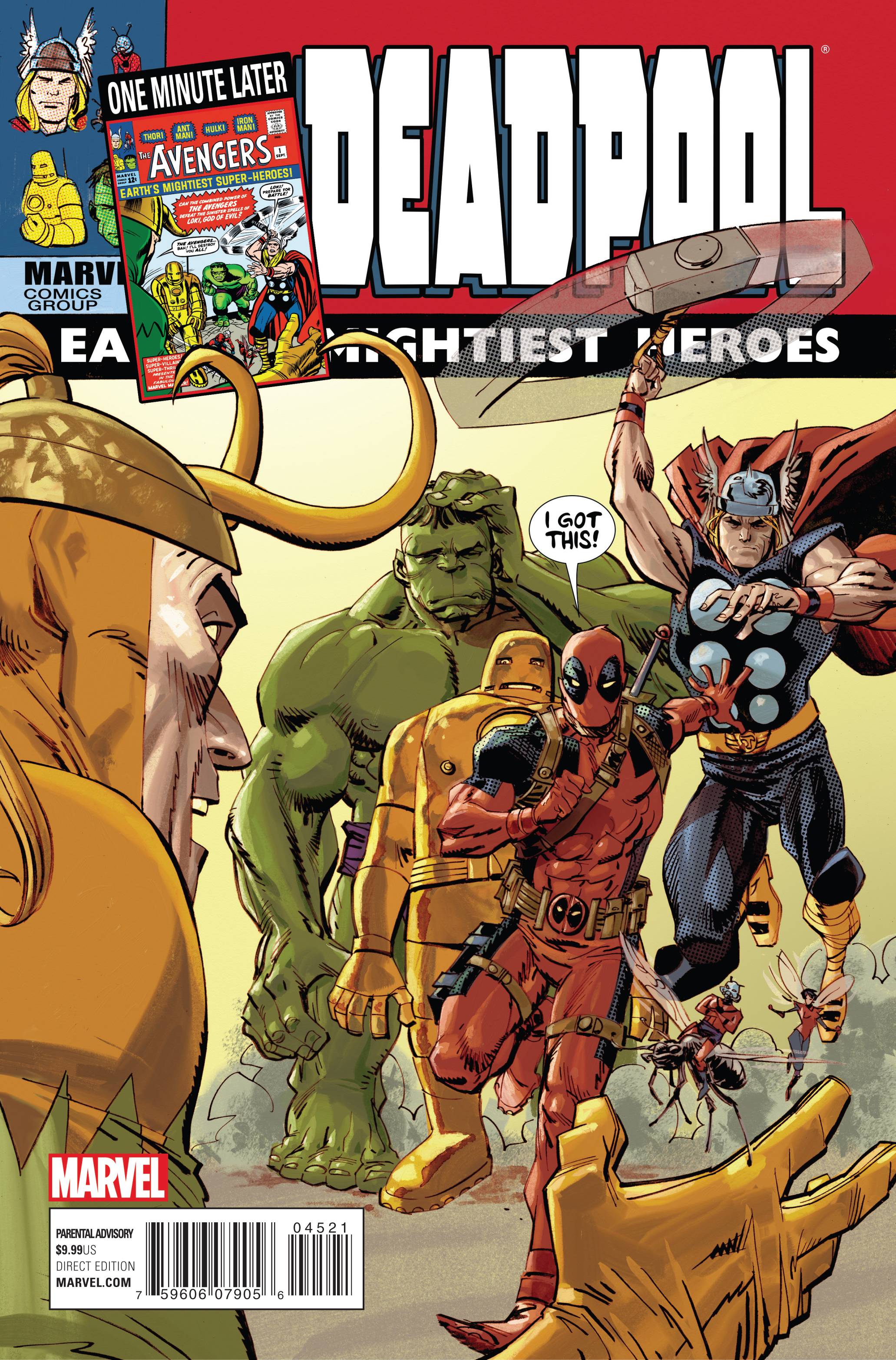 Deadpool #45 (Avengers Variant) (2012)