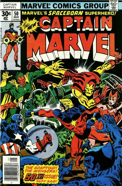 Captain Marvel #50-Very Fine (7.5 – 9)