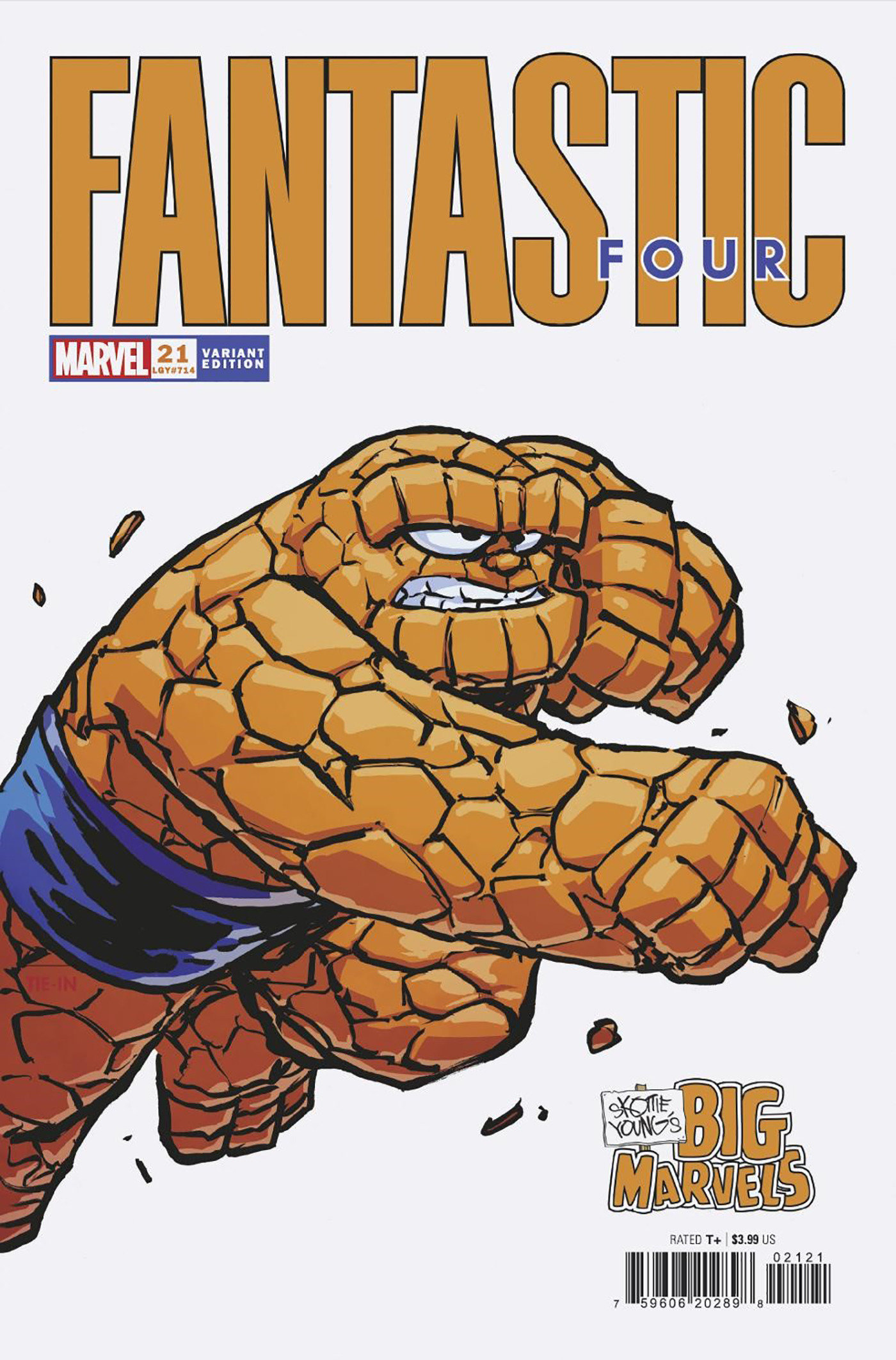 Fantastic Four #21 Skottie Young's Big Marvel Variant (Blood Hunt)