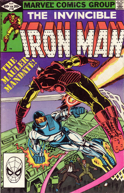 Iron Man #156 [Direct]-Fine (5.5 – 7)