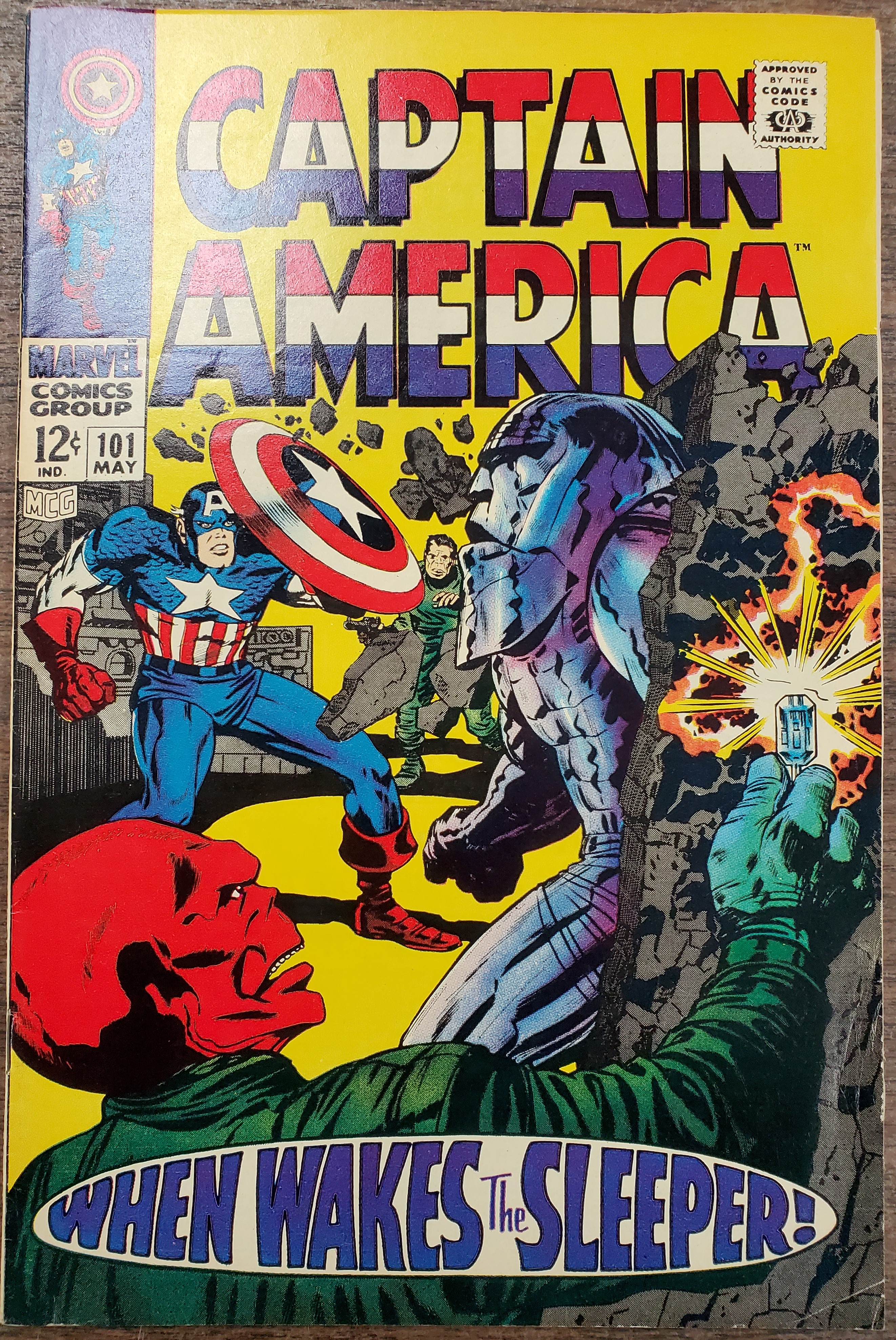 Captain America #101 (Marvel 1968)