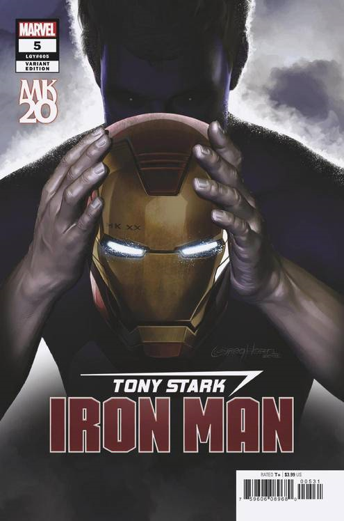 Tony Stark Iron Man #5 Horn Mkxx Variant (2018)