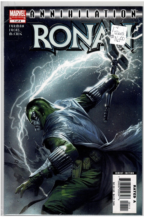 Annihilation Ronan (2006) #1-4 Comic Pack Full Series!